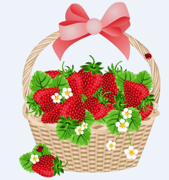 Strawberry clipart black and white archives holy images