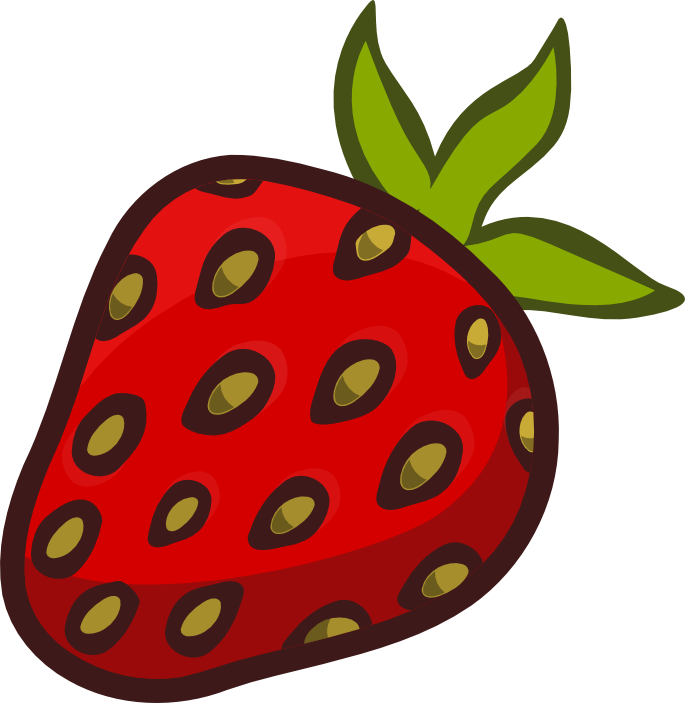 Strawberry clipart strawberry fruit clip art clipartandscrap