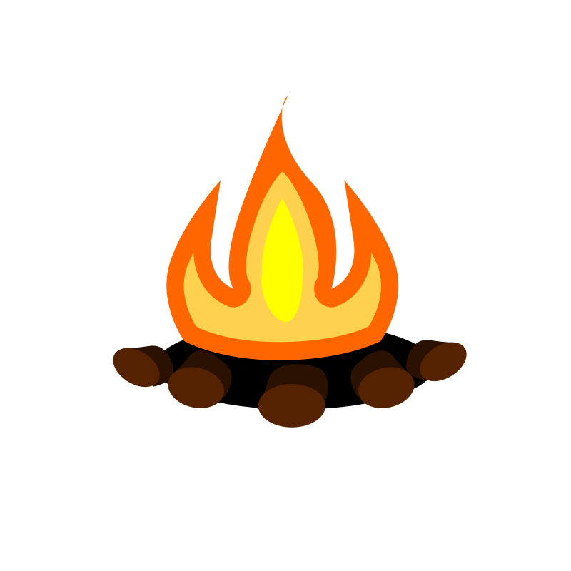 Campfire clipart camp fire image 2
