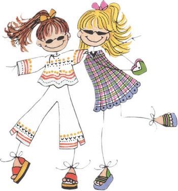 Clipart friends images on drawings 2