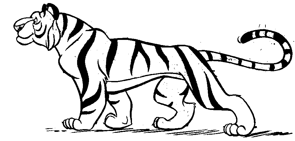 Cute tiger clipart black and white cliparts and others art