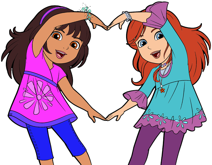 Dora and friends clipart images cartoon clip art