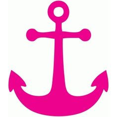 Free pink anchor clip art nautical pirate party