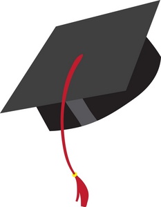 Graduation hat clipart of graduation cap