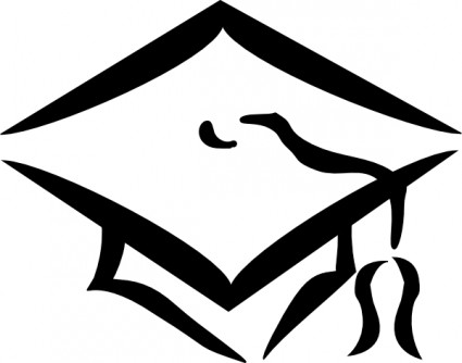 Graduation hat graduation clothing cap clip art free vector in