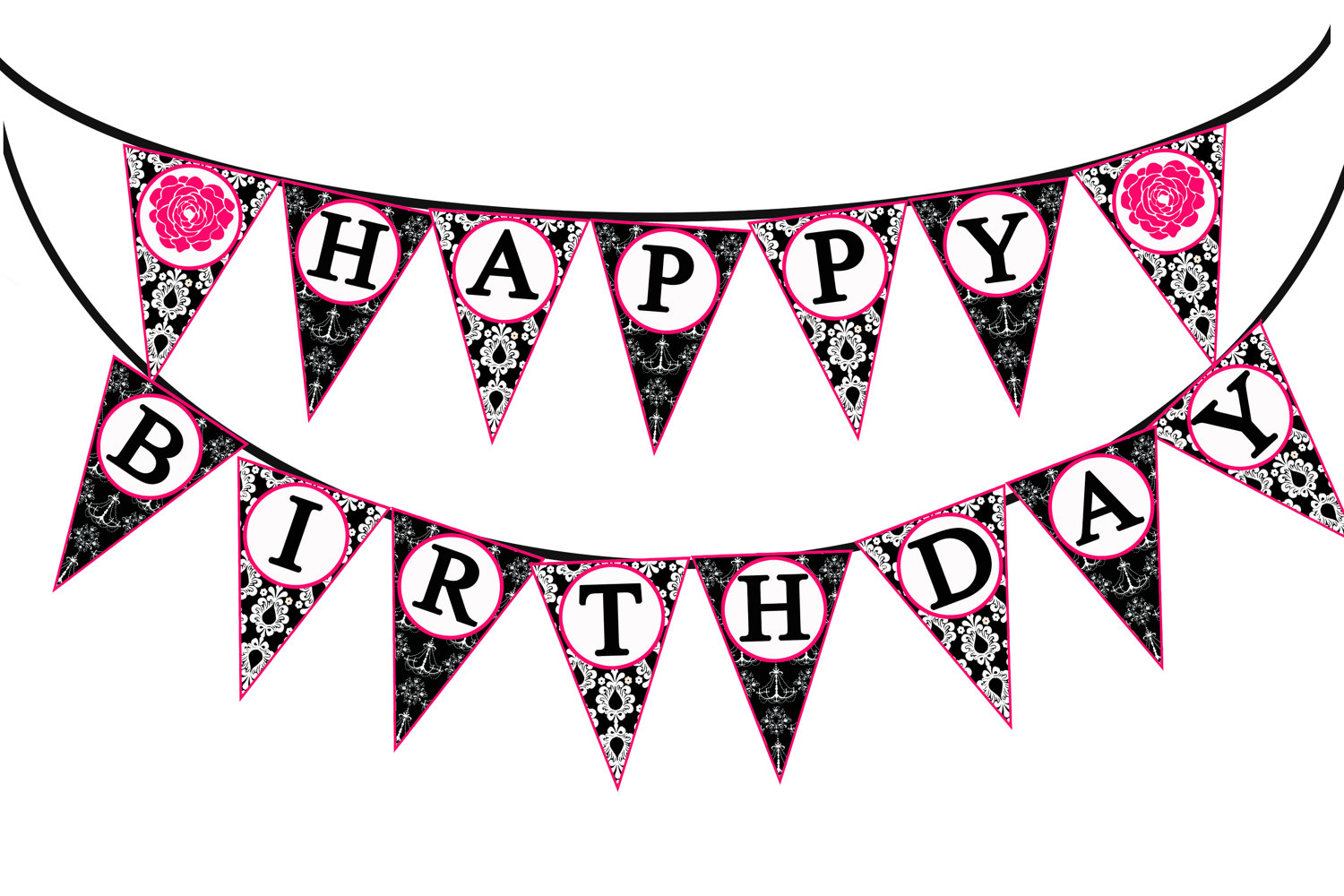 Happy birthday birthday banner clipart free download clip art