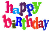 Happy birthday clipart on happy clip art and picasa - Clipartix