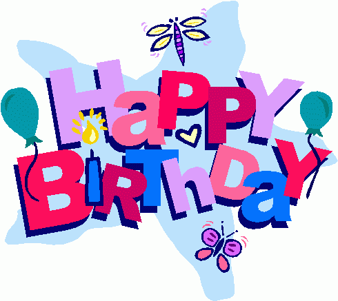 Happy birthday clipart free images