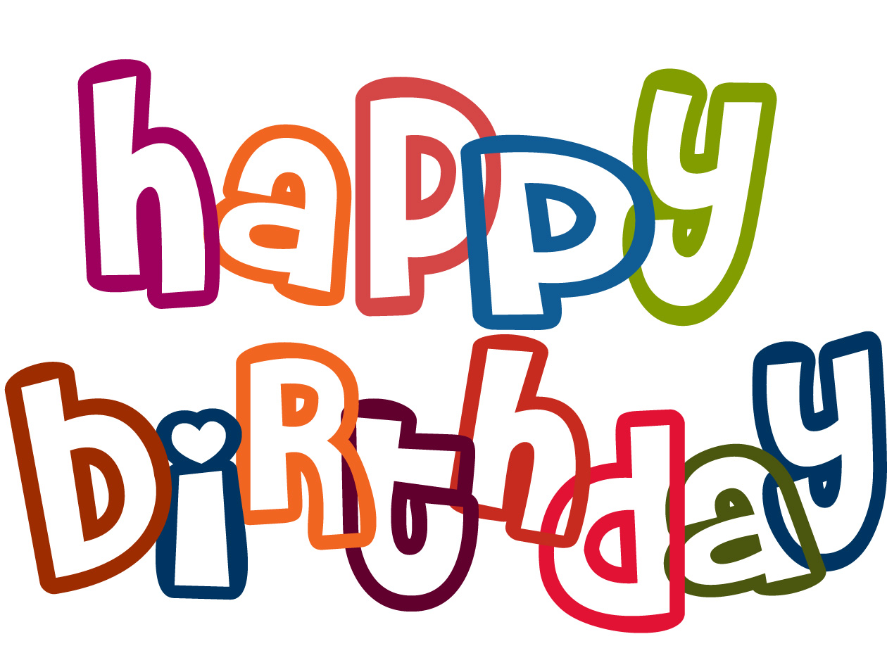 Happy birthday free very cute birthday clipart for facebook