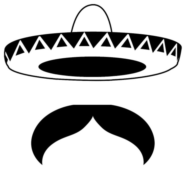 Mexican mustache ideas on diy cliparts