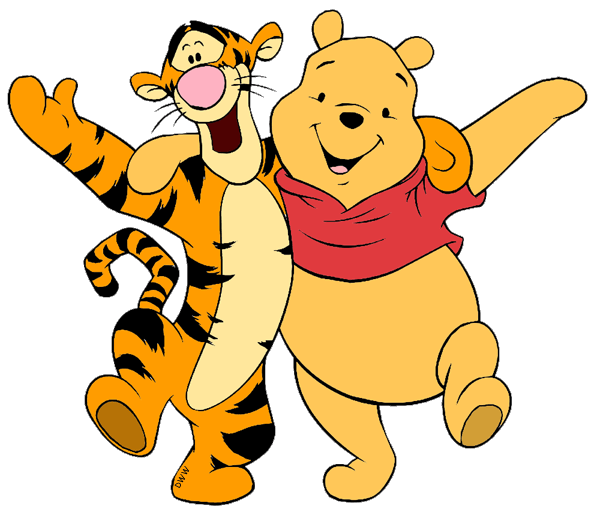 Pooh and friends clipart clipart collection disney'winnie