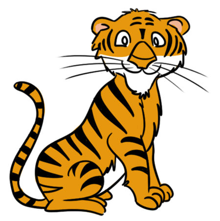 Tiger clip art 2