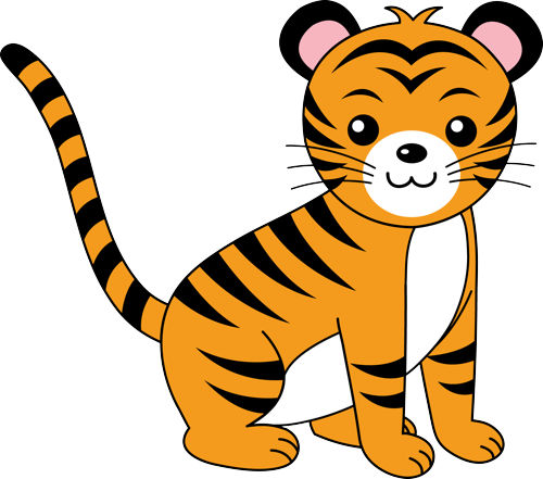 Tiger clip art free clipart images