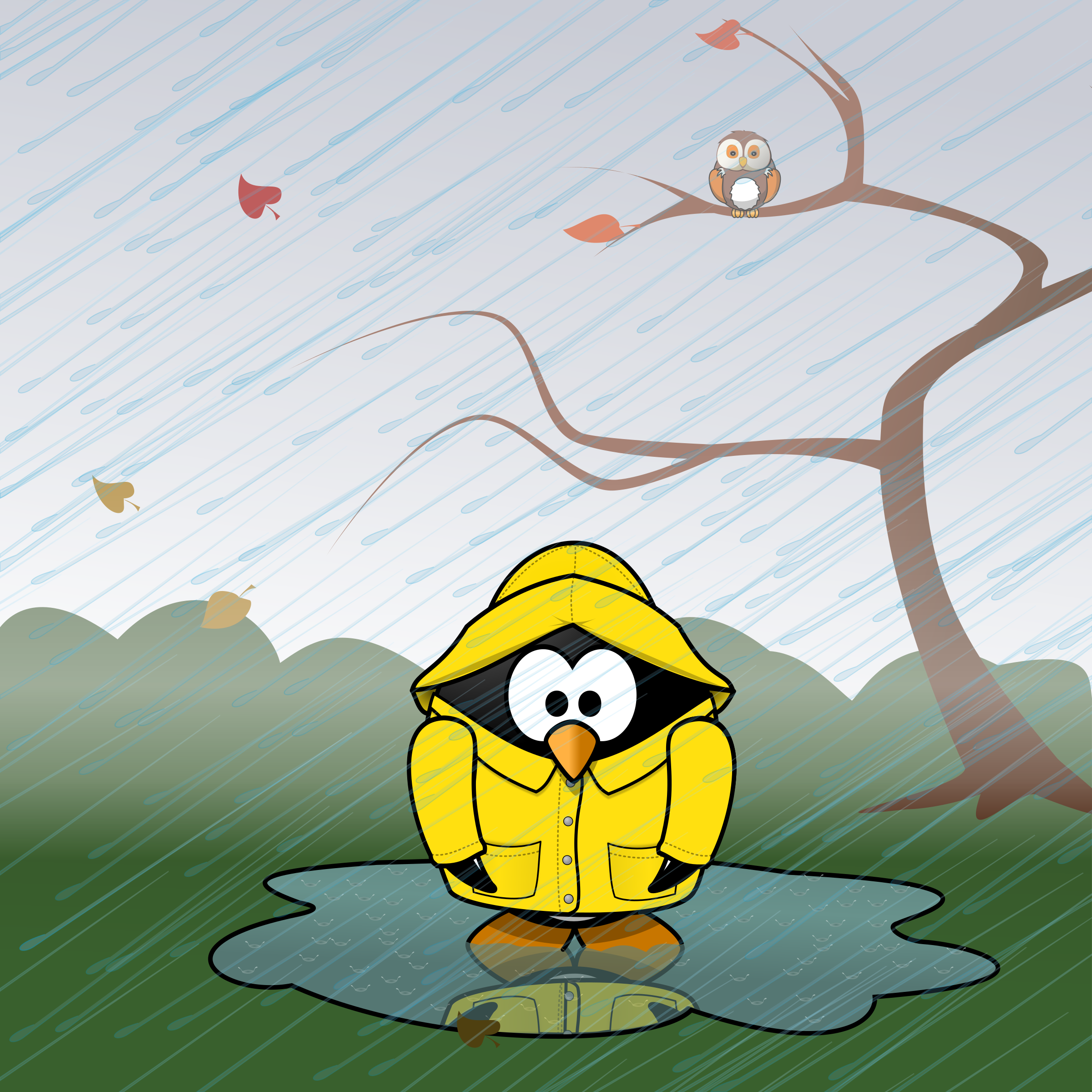 Clipart november calendar page weather proofing