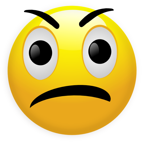 annoyed face Mad smiley clip art at vector clip art png