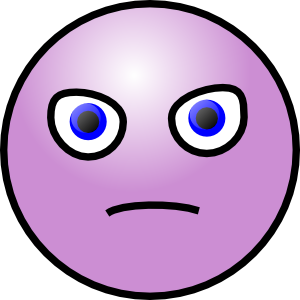 annoyed face Angry smiley clip art at vector clip art png 2