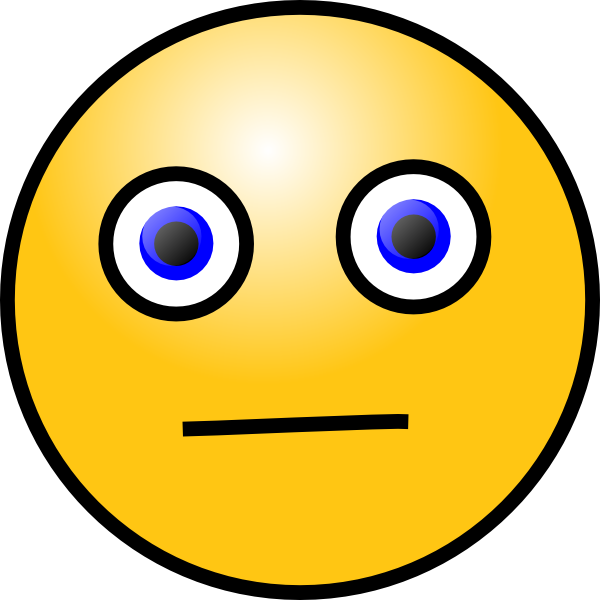 annoyed face Dissapointed smile smiley clip art at vector clip art png