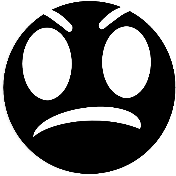 Clip art annoyed face alleghany trees png
