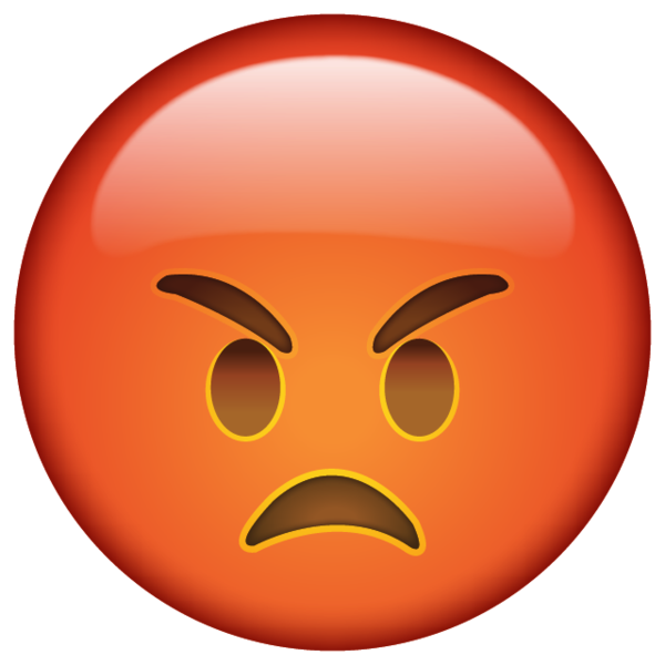 annoyed face When you're so mad that red in the face and scowling this png