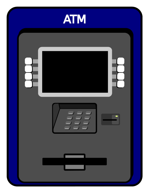 Free simple atm machine clip art bulletin boards png