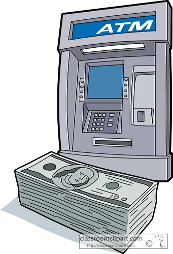 Ganar demostración farmacéutico Money clipart money atm bank jpg - Clipartix