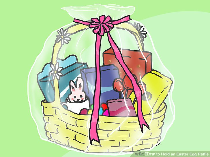 basket raffle How to hold an easter egg raffle 8 st with pictures jpg 2