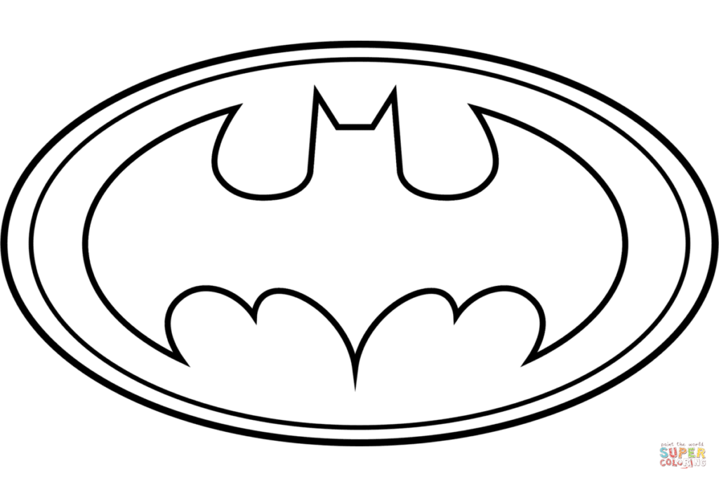 bat signal outline