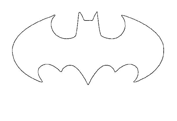 batman outline Batman symbol outline free download clip art gif 2