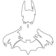 batman outline Printable batman logo free trunk or treat jpg 2