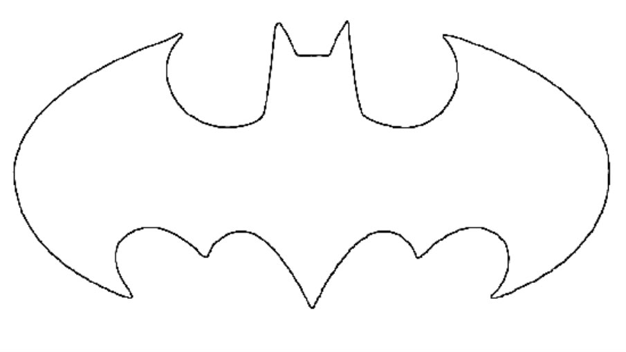 batman outline Made a large bluetooth batman speaker album on imgur jpg