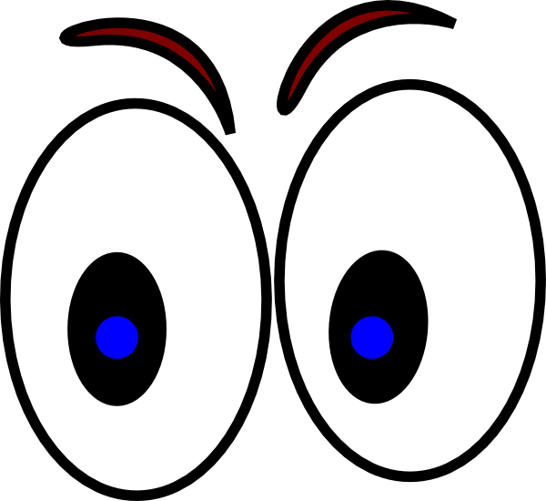 big cartoon eyes Angry cartoon eyes clip art at vector clip art png