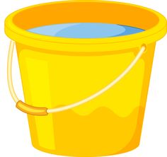 bucket Yellow clipart pail pencil and in color yellow jpg
