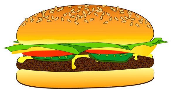 Burger clip art burger clipart fans jpg