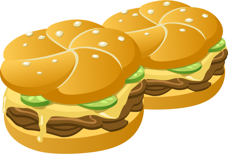 Hamburger cartoon burger clipart image clip art collection png 2