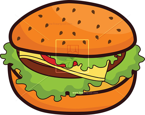 Burger clipart free vectors illustrations graphics clipart jpg