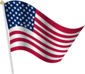 cartoon american flag Clipart american flag png - Clipartix