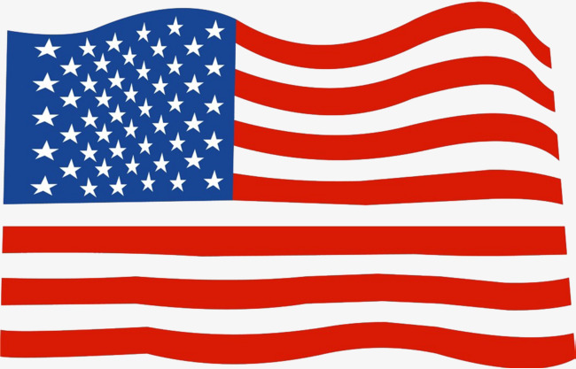 cartoon american flag American flag cartoon hand painted flag banner image for jpg