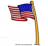 cartoon american flag American flag clip art free download gif - Clipartix