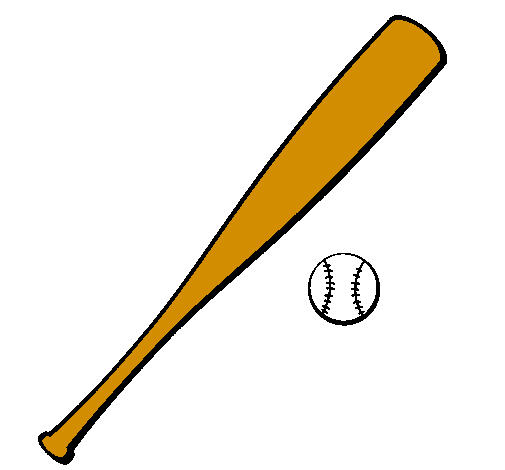 cartoon baseball bat Baseball bat baseball ball and clip art free clipart image 5 png