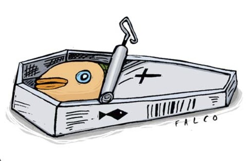 cartoon dead fish Deadfish by alexfalcocartoons media  jpg