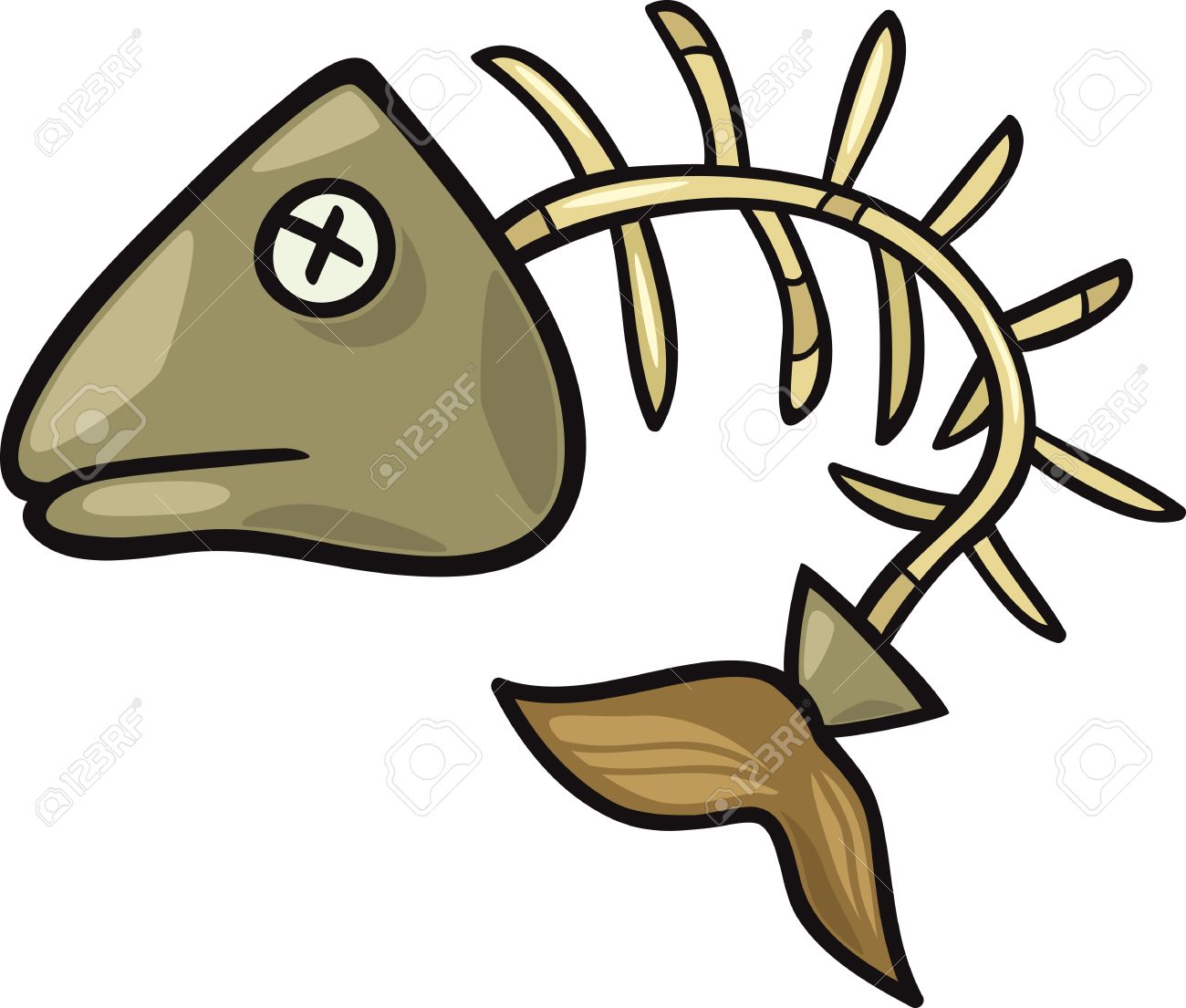 cartoon dead fish Dead animal clipart free download on jpg