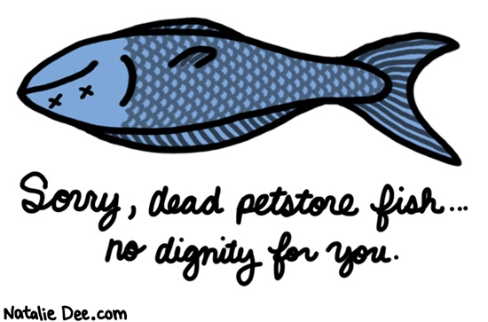 Cartoon dead fish jpg