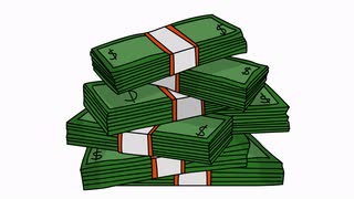 cartoon money Stacks of money sketch illustration hand drawn animation jpg  - Clipartix