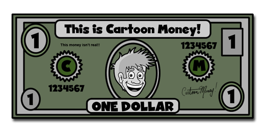 Cartoon money drawing lesson gif