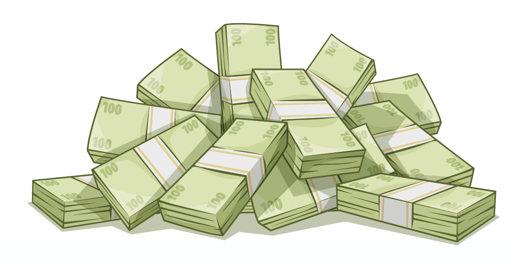 animated stack of money