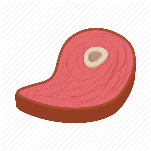 cartoon steak Background beef cartoon meat protein steak white icon icon png