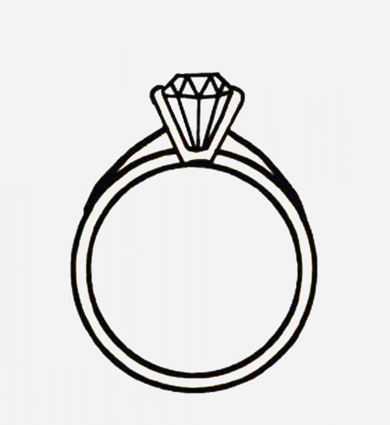 cartoon wedding ring Cartoon black and white wedding rings ecuatwitt jpg