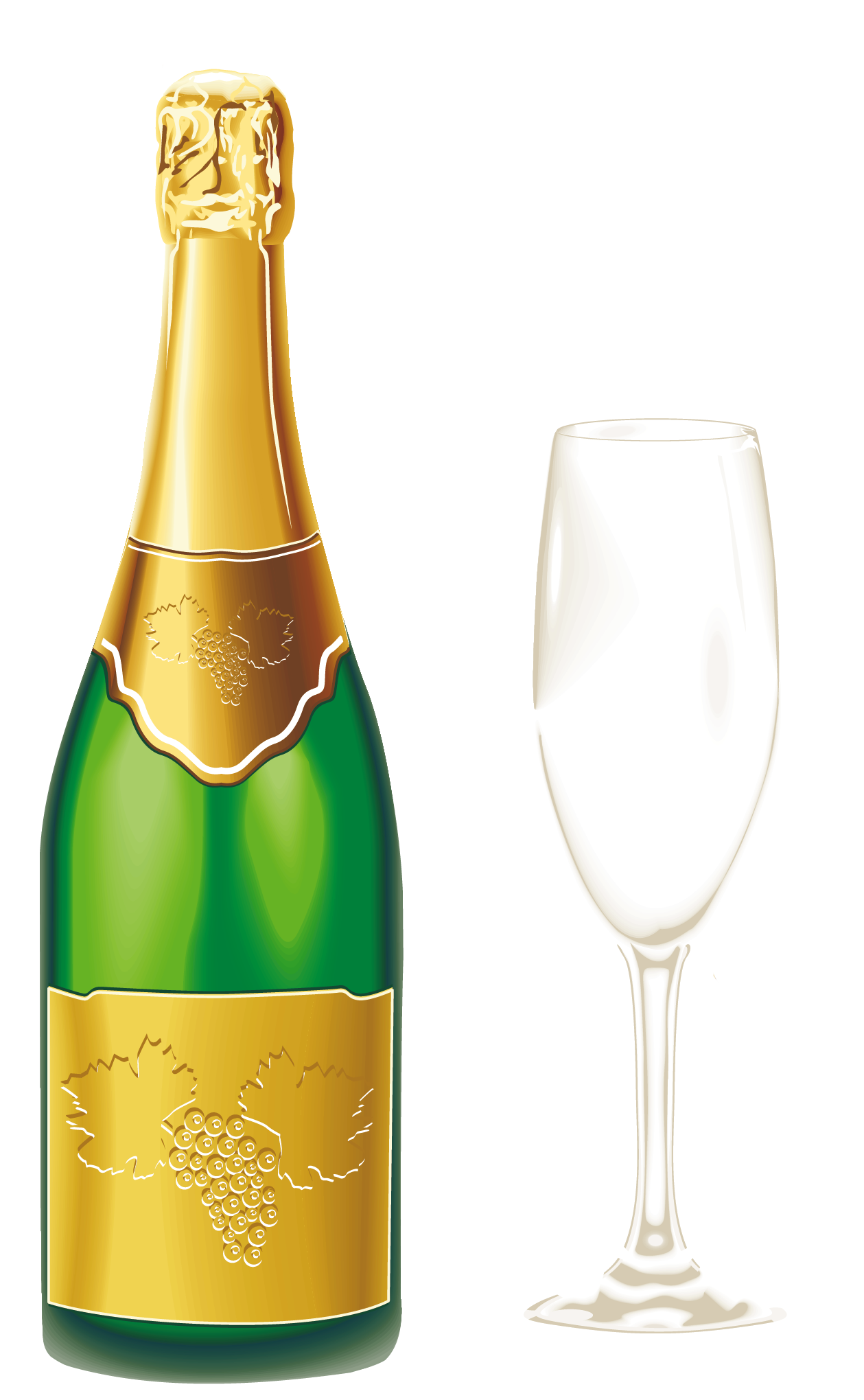 Champagne with glass clipart gallery yopriceville high png