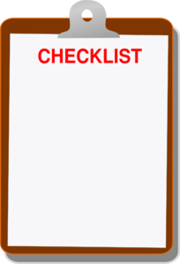 Clipboard checklist clip art at vector clip art png