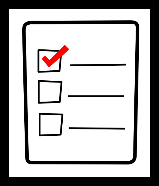 Checklist clipart free clipart images png 3